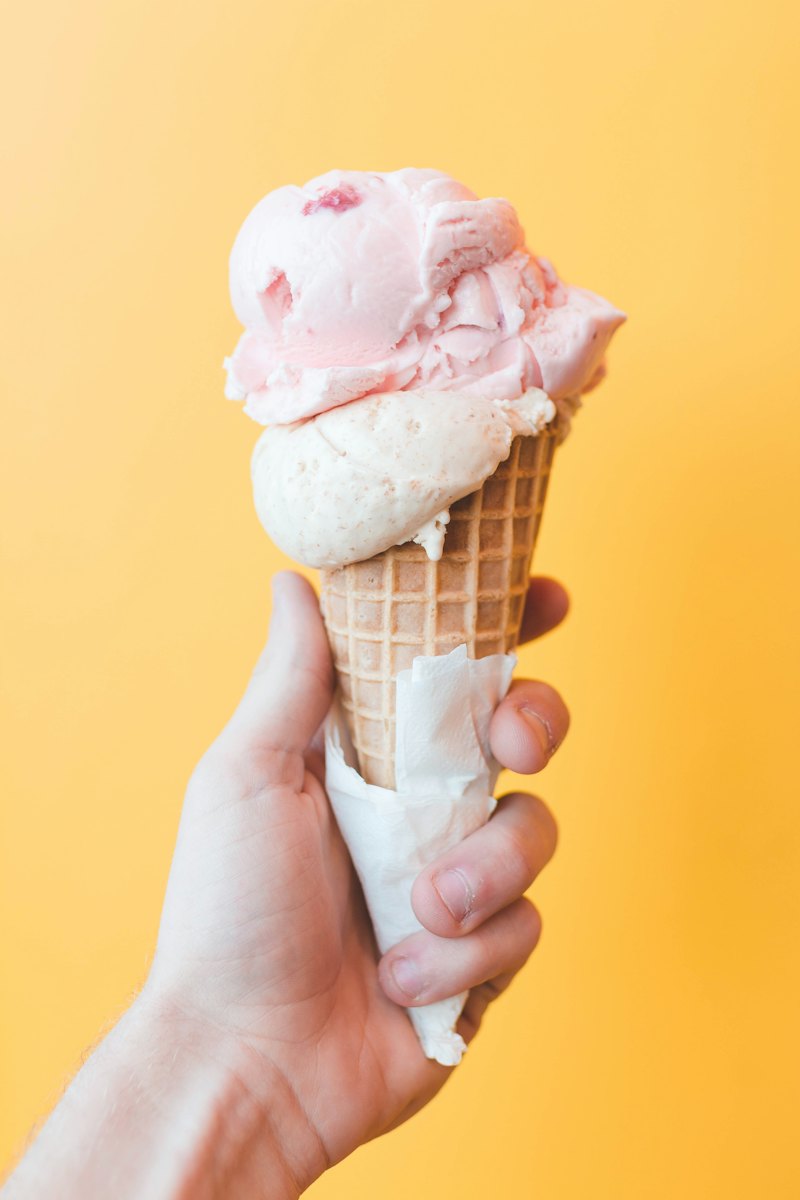 Pink Swirl Soft Serve