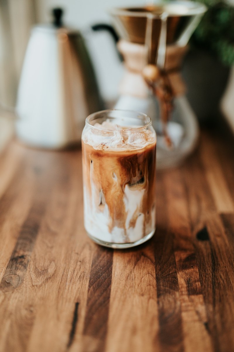 pandan cloud latte